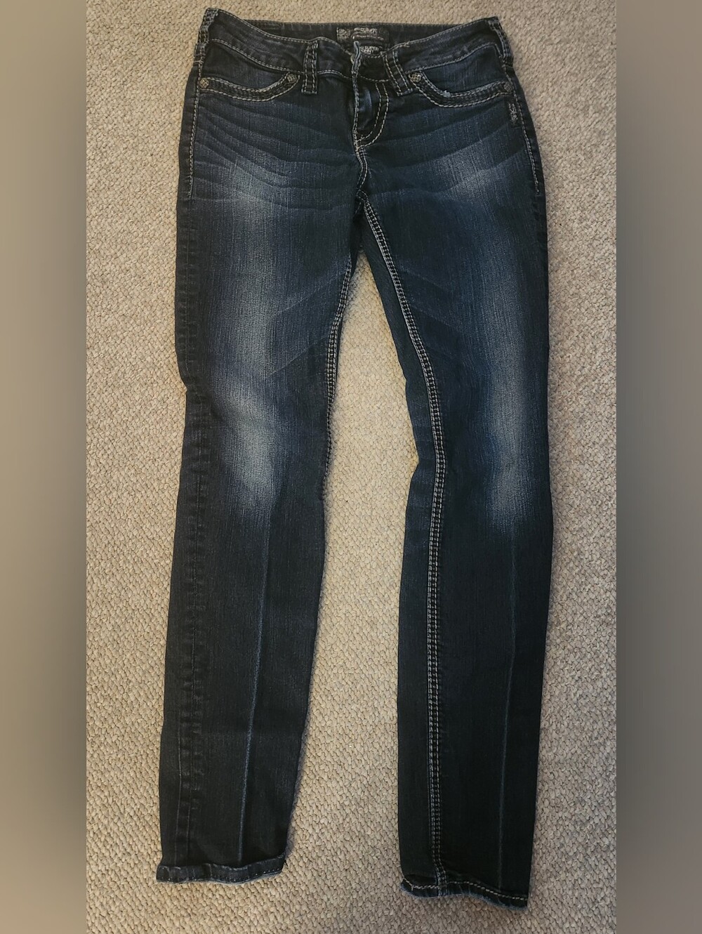 Women's Silver Jeans Co. Dark Blue Jeans